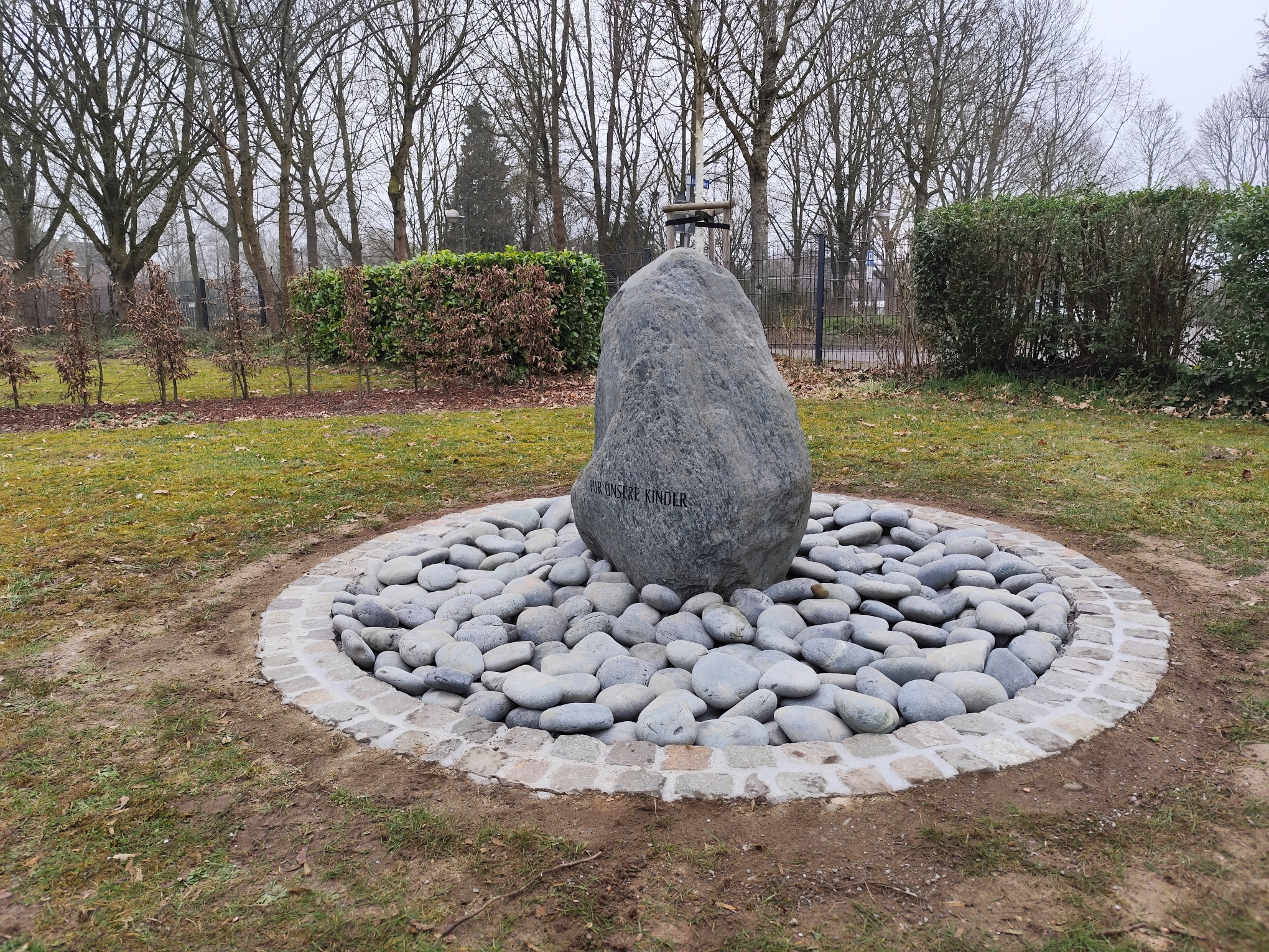 Foto einer Gemeinschaftsgrabanlage